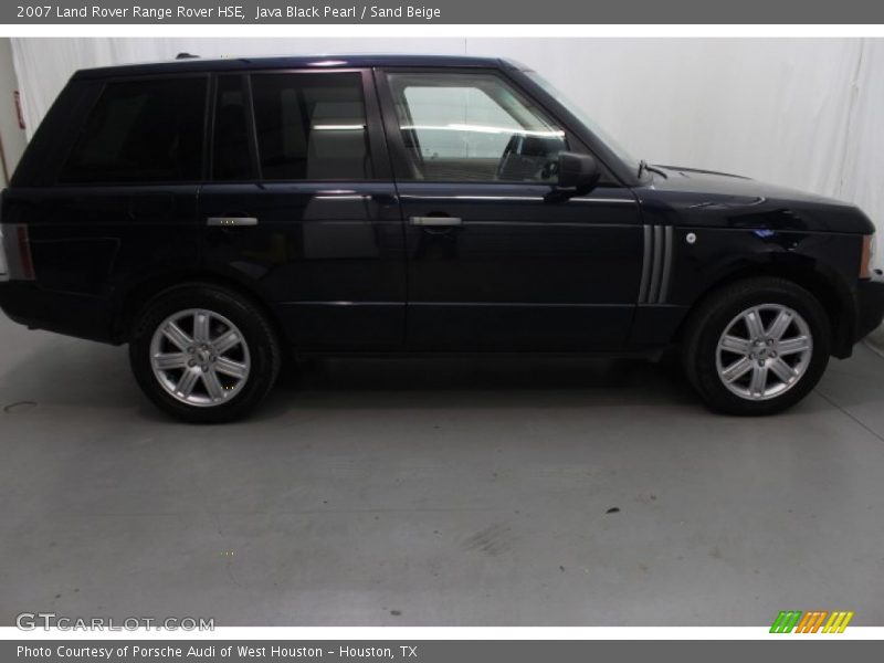 Java Black Pearl / Sand Beige 2007 Land Rover Range Rover HSE