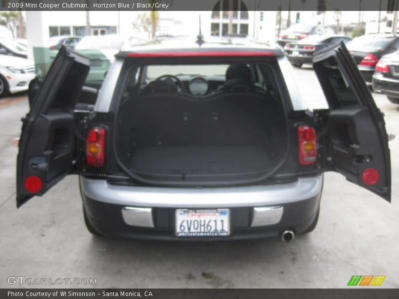 Horizon Blue / Black/Grey 2009 Mini Cooper Clubman