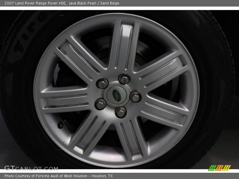Java Black Pearl / Sand Beige 2007 Land Rover Range Rover HSE