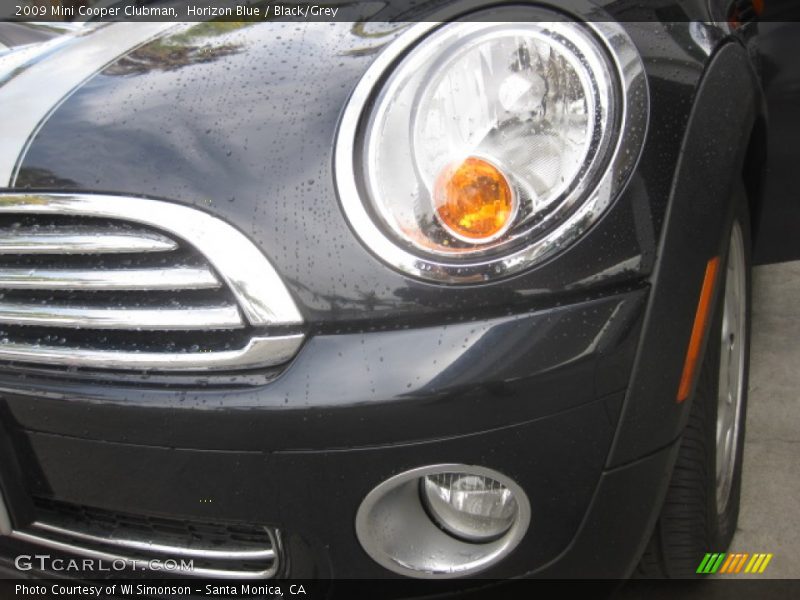 Horizon Blue / Black/Grey 2009 Mini Cooper Clubman