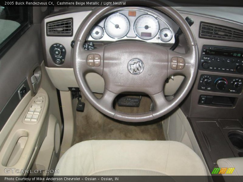 Cashmere Beige Metallic / Light Neutral 2005 Buick Rendezvous CX