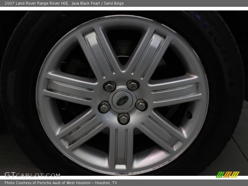 Java Black Pearl / Sand Beige 2007 Land Rover Range Rover HSE