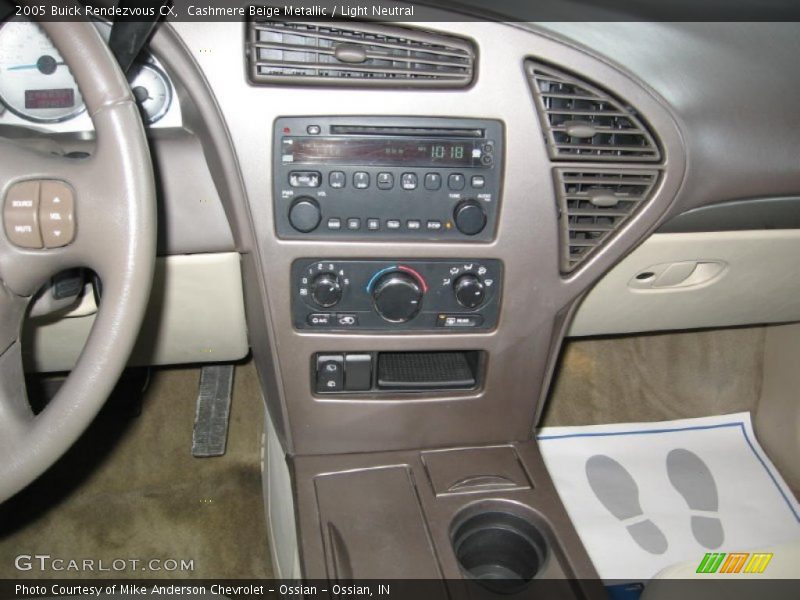 Cashmere Beige Metallic / Light Neutral 2005 Buick Rendezvous CX