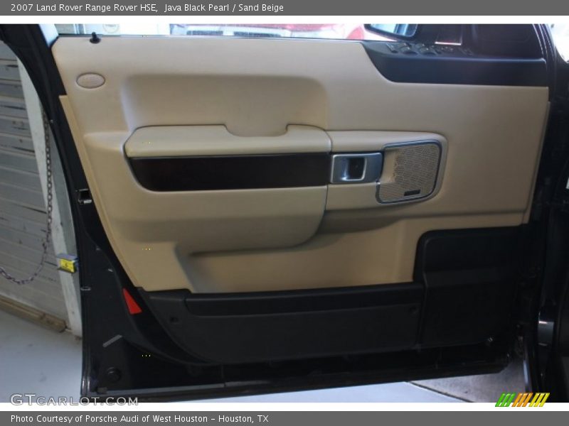 Java Black Pearl / Sand Beige 2007 Land Rover Range Rover HSE