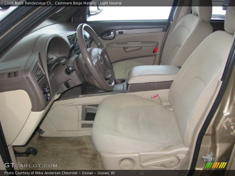 Cashmere Beige Metallic / Light Neutral 2005 Buick Rendezvous CX