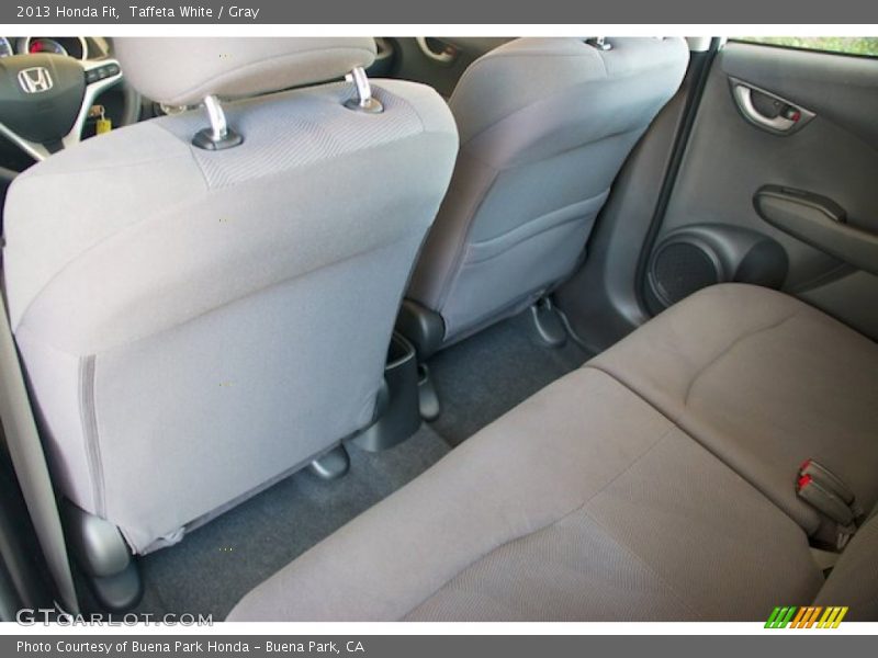 Taffeta White / Gray 2013 Honda Fit