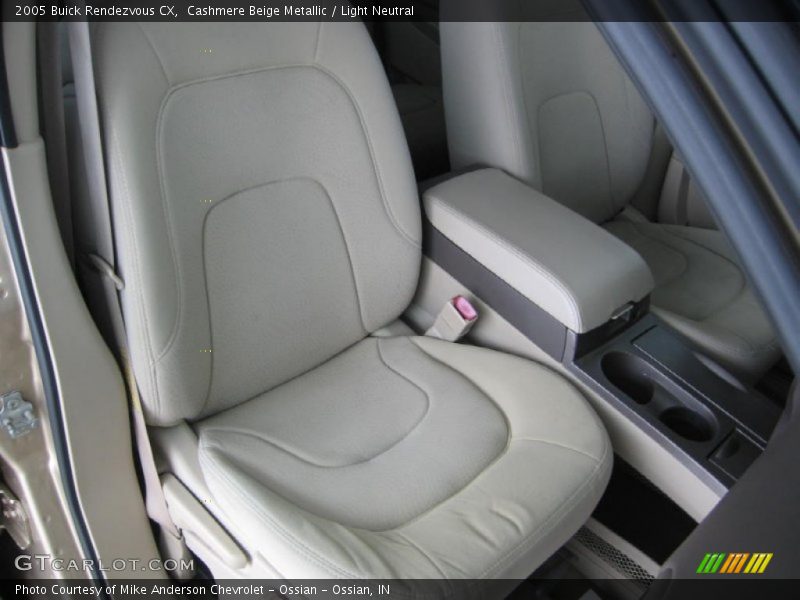 Cashmere Beige Metallic / Light Neutral 2005 Buick Rendezvous CX