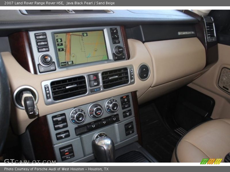 Java Black Pearl / Sand Beige 2007 Land Rover Range Rover HSE