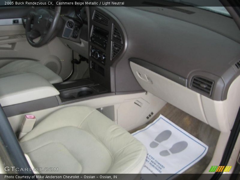 Cashmere Beige Metallic / Light Neutral 2005 Buick Rendezvous CX