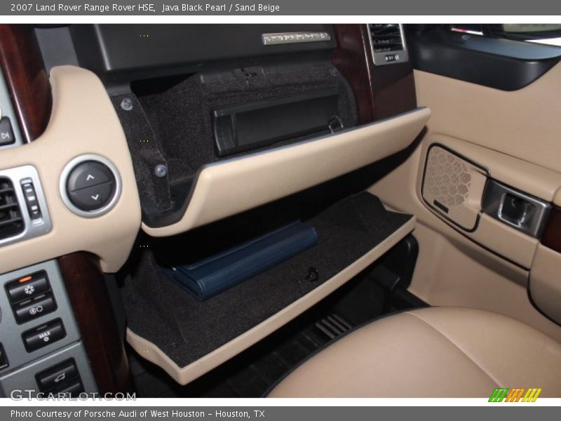 Java Black Pearl / Sand Beige 2007 Land Rover Range Rover HSE