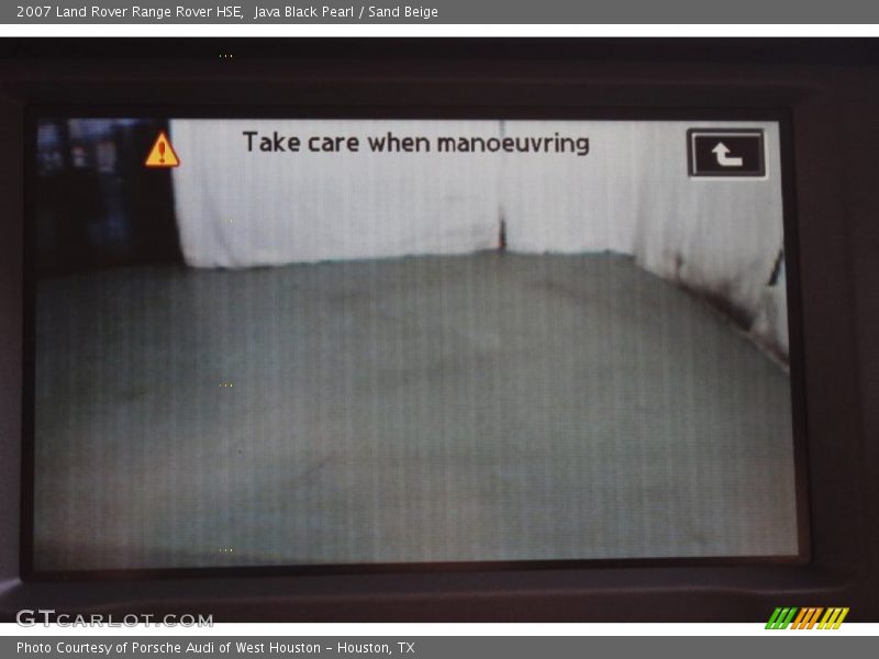 Java Black Pearl / Sand Beige 2007 Land Rover Range Rover HSE