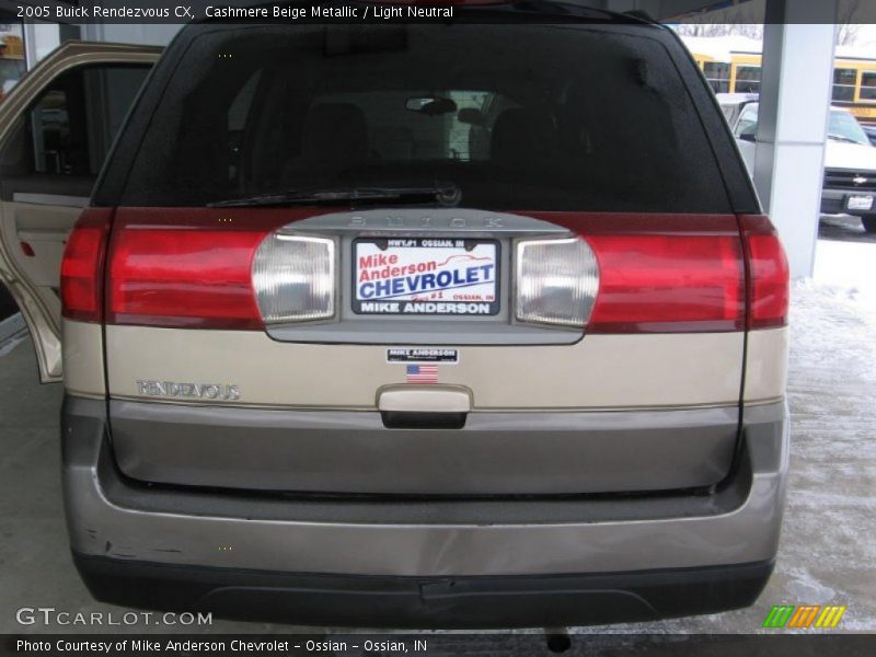 Cashmere Beige Metallic / Light Neutral 2005 Buick Rendezvous CX