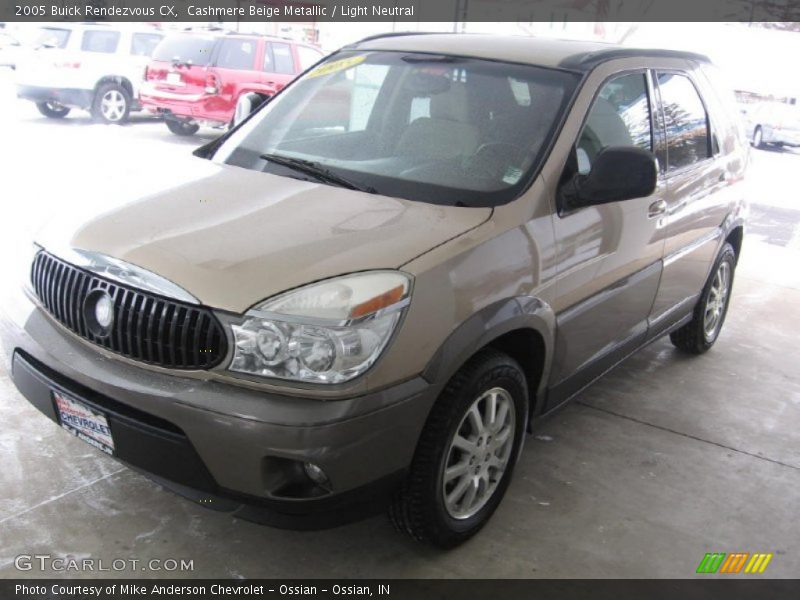 Cashmere Beige Metallic / Light Neutral 2005 Buick Rendezvous CX