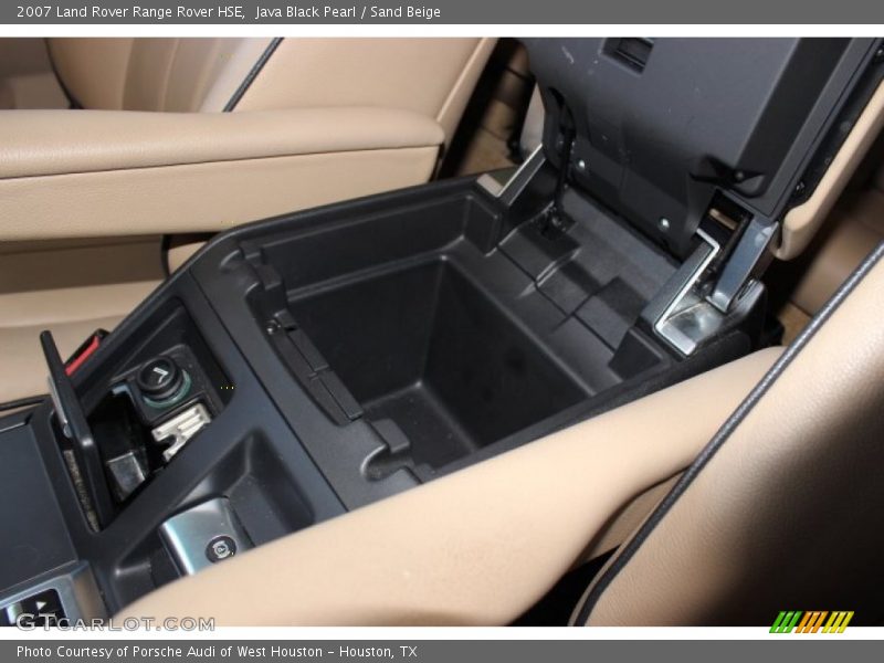 Java Black Pearl / Sand Beige 2007 Land Rover Range Rover HSE