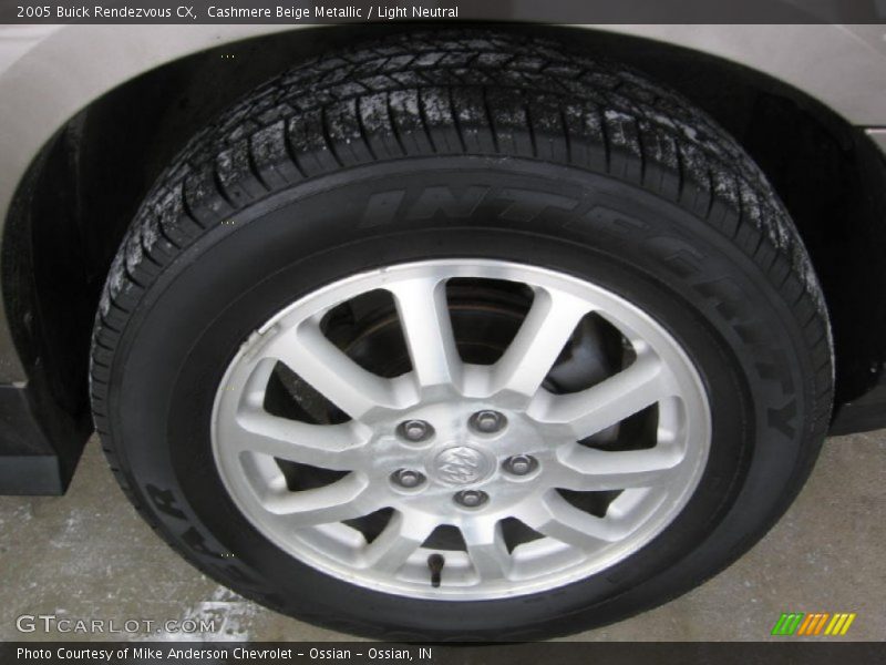 Cashmere Beige Metallic / Light Neutral 2005 Buick Rendezvous CX