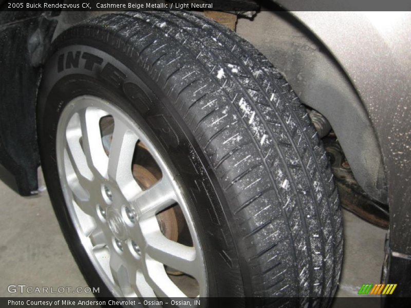 Cashmere Beige Metallic / Light Neutral 2005 Buick Rendezvous CX