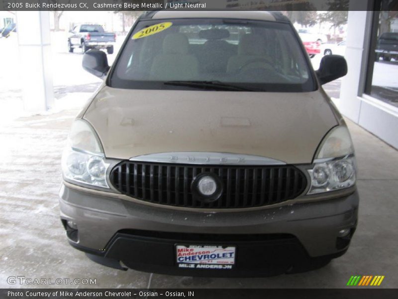 Cashmere Beige Metallic / Light Neutral 2005 Buick Rendezvous CX