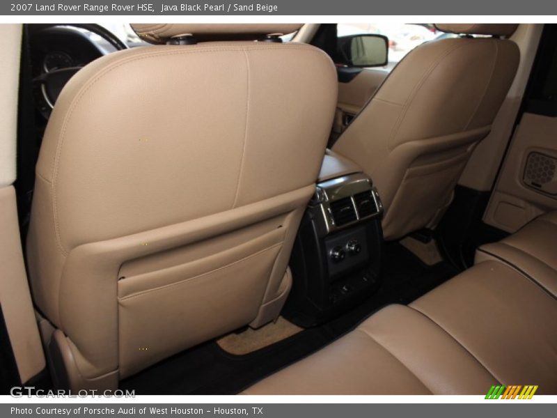 Java Black Pearl / Sand Beige 2007 Land Rover Range Rover HSE