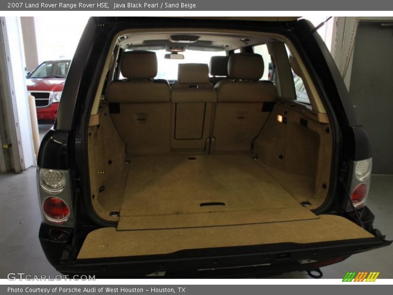 Java Black Pearl / Sand Beige 2007 Land Rover Range Rover HSE
