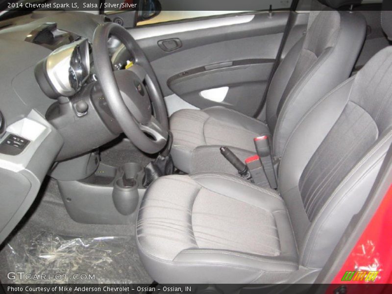 Front Seat of 2014 Spark LS