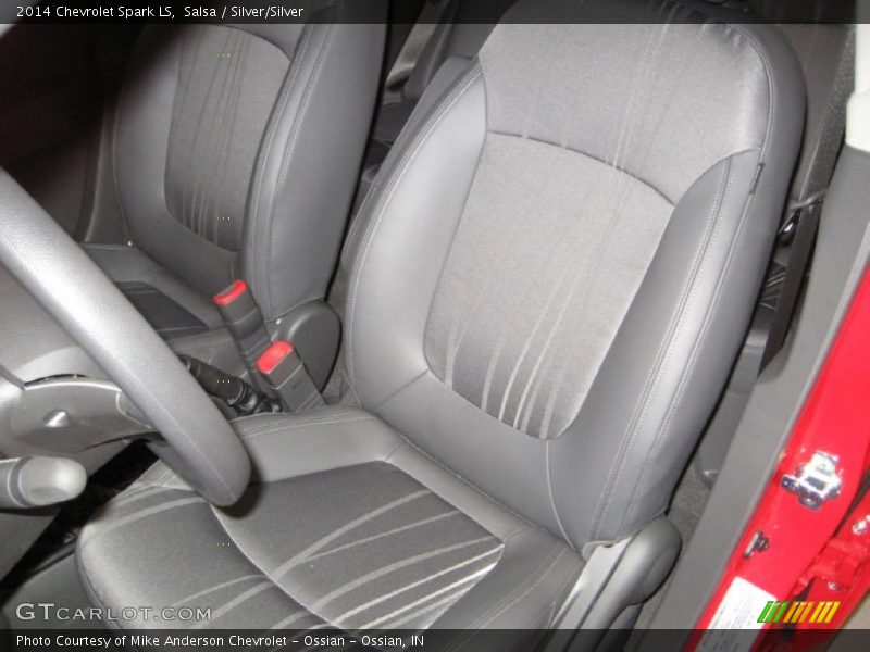 Salsa / Silver/Silver 2014 Chevrolet Spark LS
