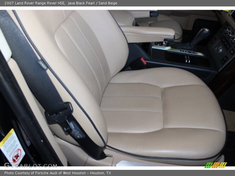 Java Black Pearl / Sand Beige 2007 Land Rover Range Rover HSE