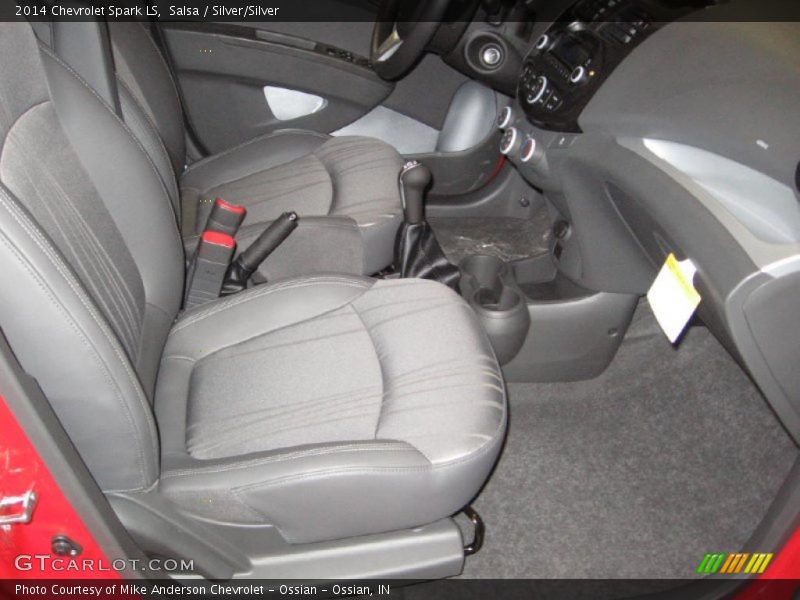 Salsa / Silver/Silver 2014 Chevrolet Spark LS