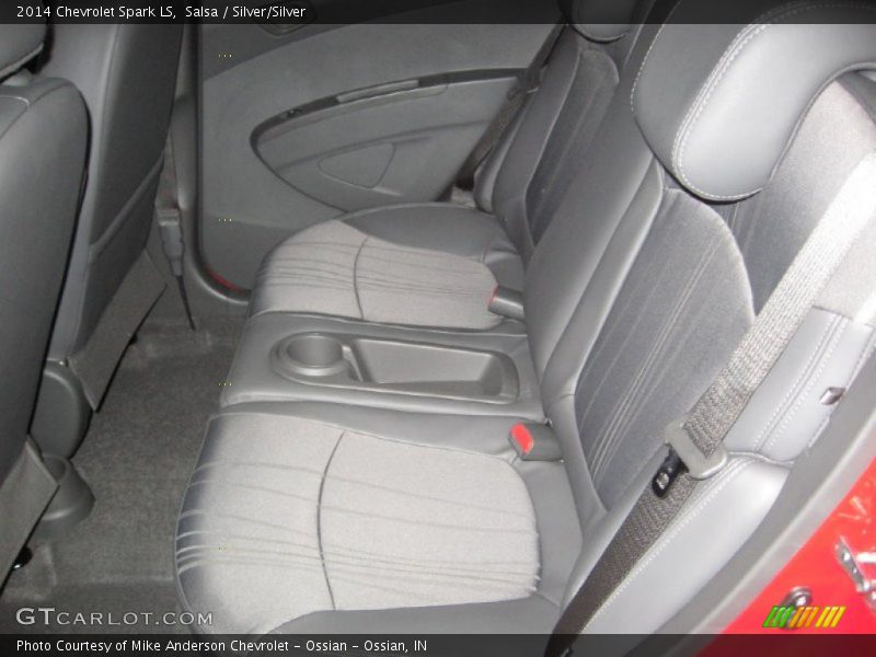 Rear Seat of 2014 Spark LS