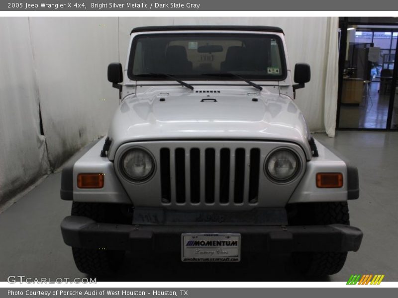 Bright Silver Metallic / Dark Slate Gray 2005 Jeep Wrangler X 4x4