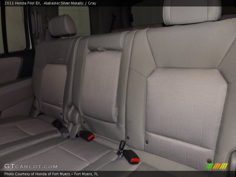 Alabaster Silver Metallic / Gray 2011 Honda Pilot EX
