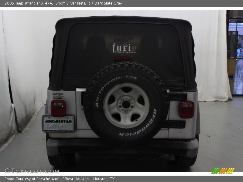 Bright Silver Metallic / Dark Slate Gray 2005 Jeep Wrangler X 4x4