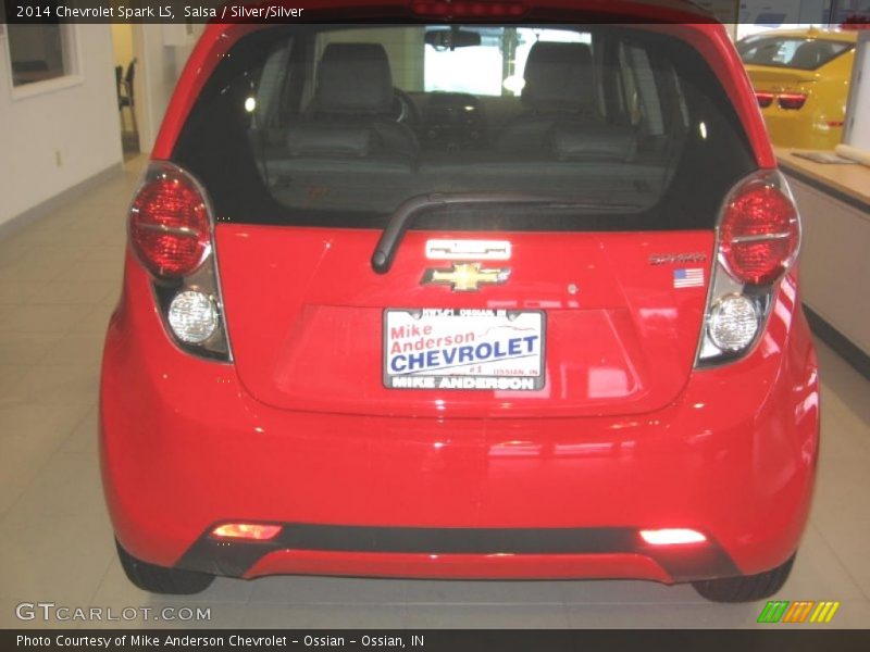 Salsa / Silver/Silver 2014 Chevrolet Spark LS