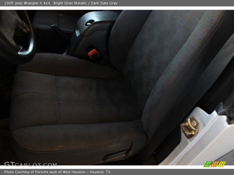 Bright Silver Metallic / Dark Slate Gray 2005 Jeep Wrangler X 4x4