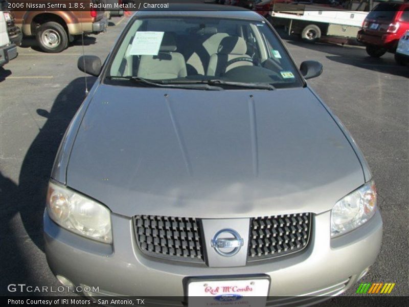 Radium Metallic / Charcoal 2006 Nissan Sentra 1.8 S
