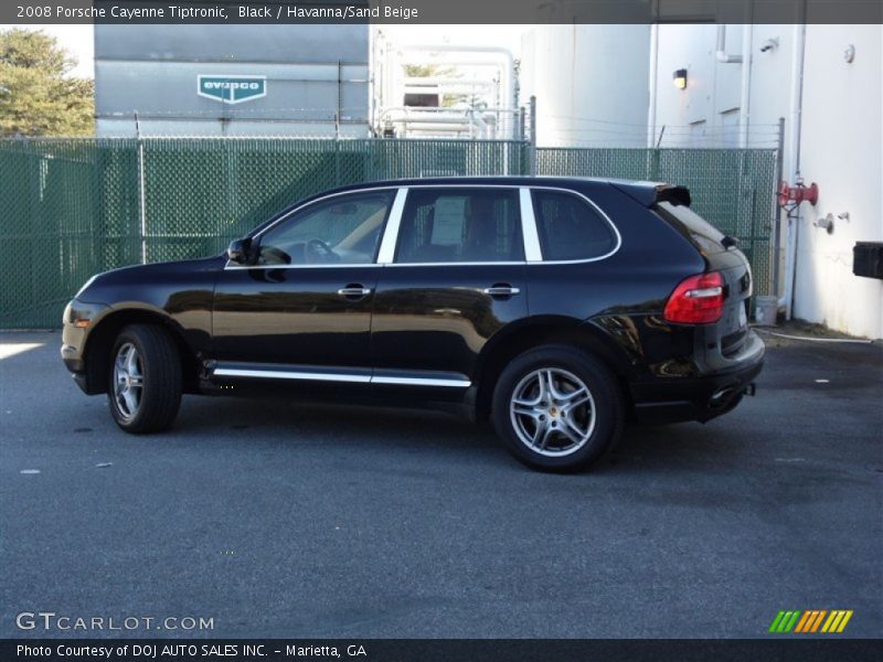 Black / Havanna/Sand Beige 2008 Porsche Cayenne Tiptronic