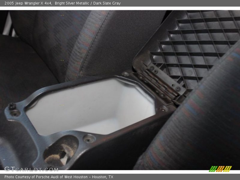Bright Silver Metallic / Dark Slate Gray 2005 Jeep Wrangler X 4x4