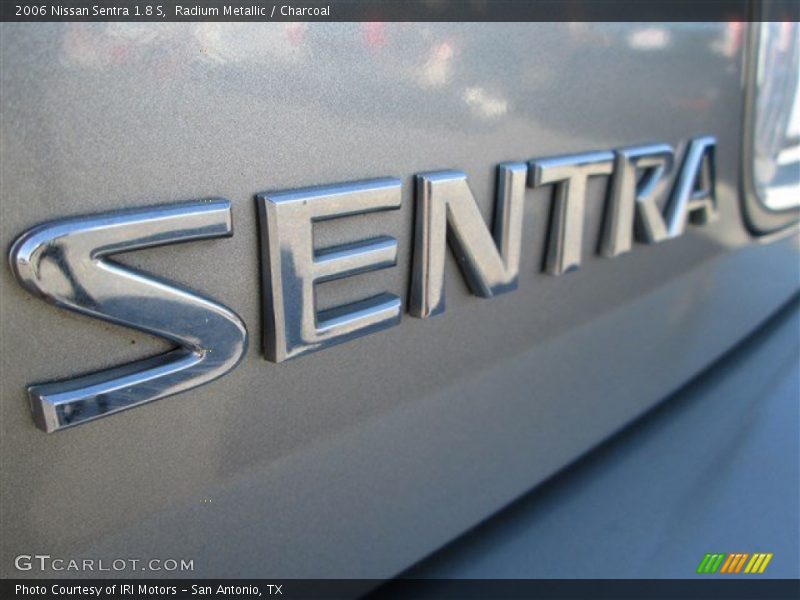 Radium Metallic / Charcoal 2006 Nissan Sentra 1.8 S