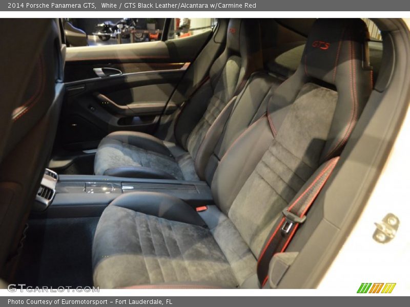 Rear Seat of 2014 Panamera GTS