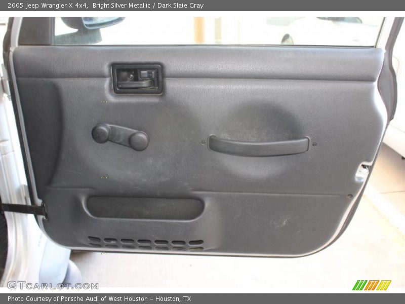 Bright Silver Metallic / Dark Slate Gray 2005 Jeep Wrangler X 4x4