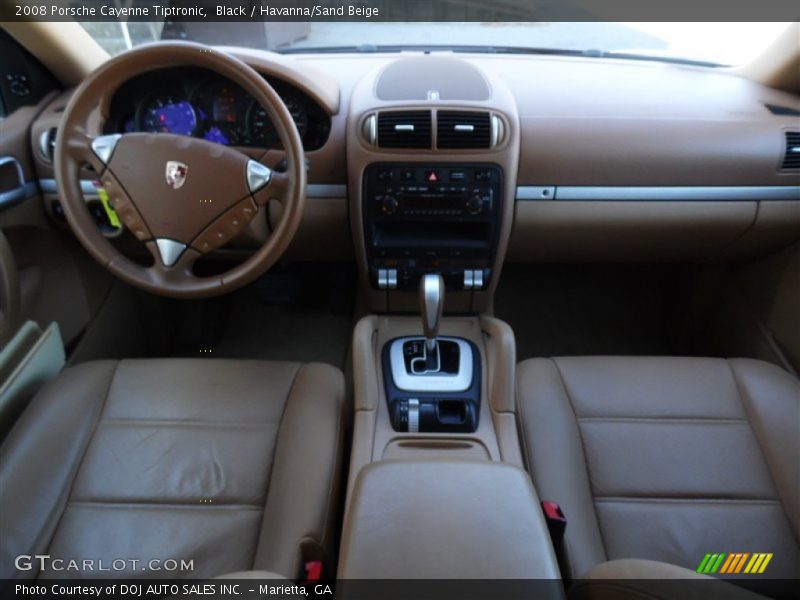 Dashboard of 2008 Cayenne Tiptronic