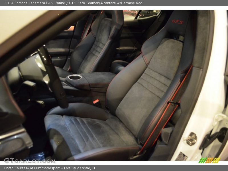 Front Seat of 2014 Panamera GTS