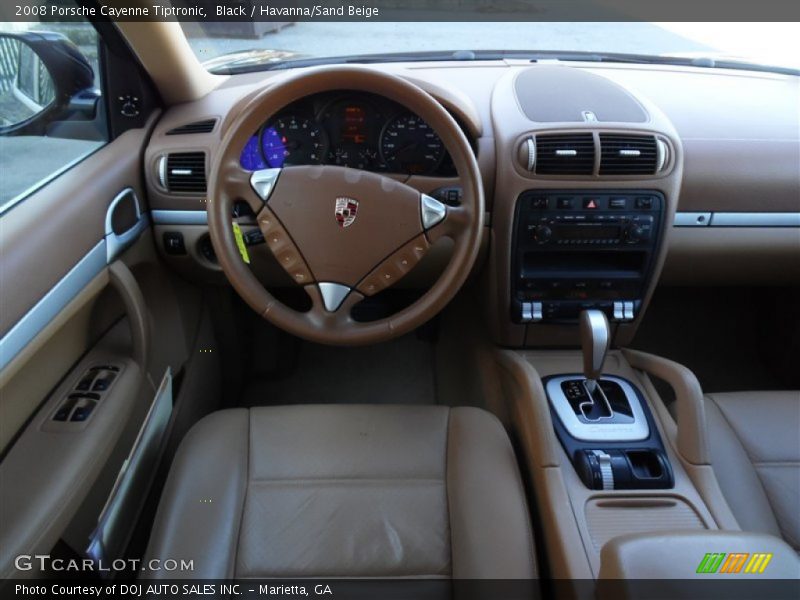 Dashboard of 2008 Cayenne Tiptronic