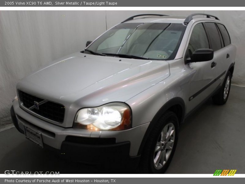 Silver Metallic / Taupe/Light Taupe 2005 Volvo XC90 T6 AWD