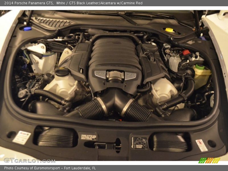  2014 Panamera GTS Engine - 4.8 Liter DFI DOHC 32-Valve VVT V8