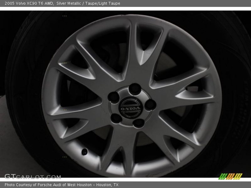 Silver Metallic / Taupe/Light Taupe 2005 Volvo XC90 T6 AWD