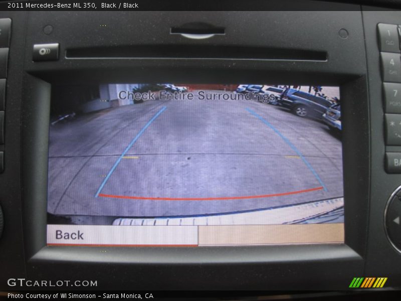 Black / Black 2011 Mercedes-Benz ML 350