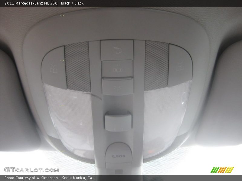 Black / Black 2011 Mercedes-Benz ML 350