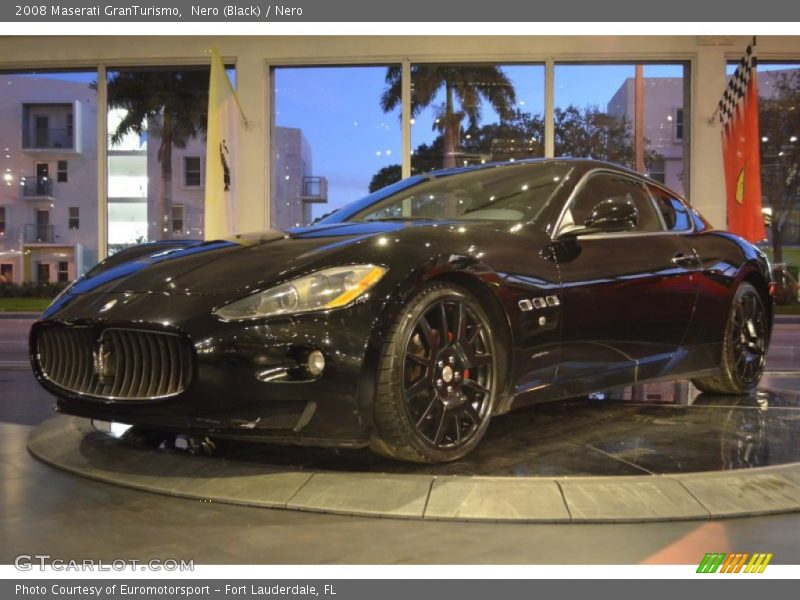 Nero (Black) / Nero 2008 Maserati GranTurismo