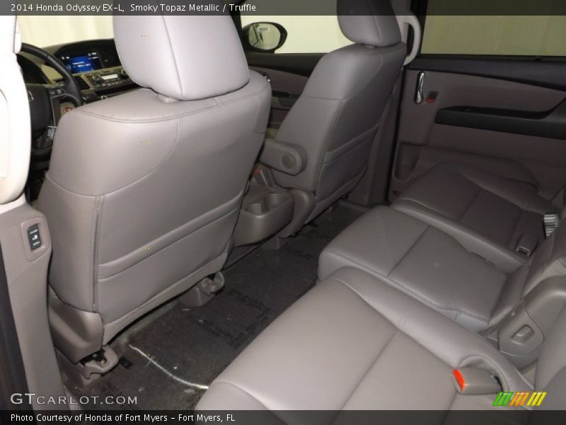 Smoky Topaz Metallic / Truffle 2014 Honda Odyssey EX-L