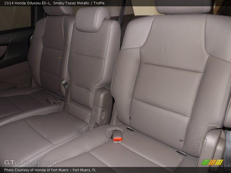 Smoky Topaz Metallic / Truffle 2014 Honda Odyssey EX-L